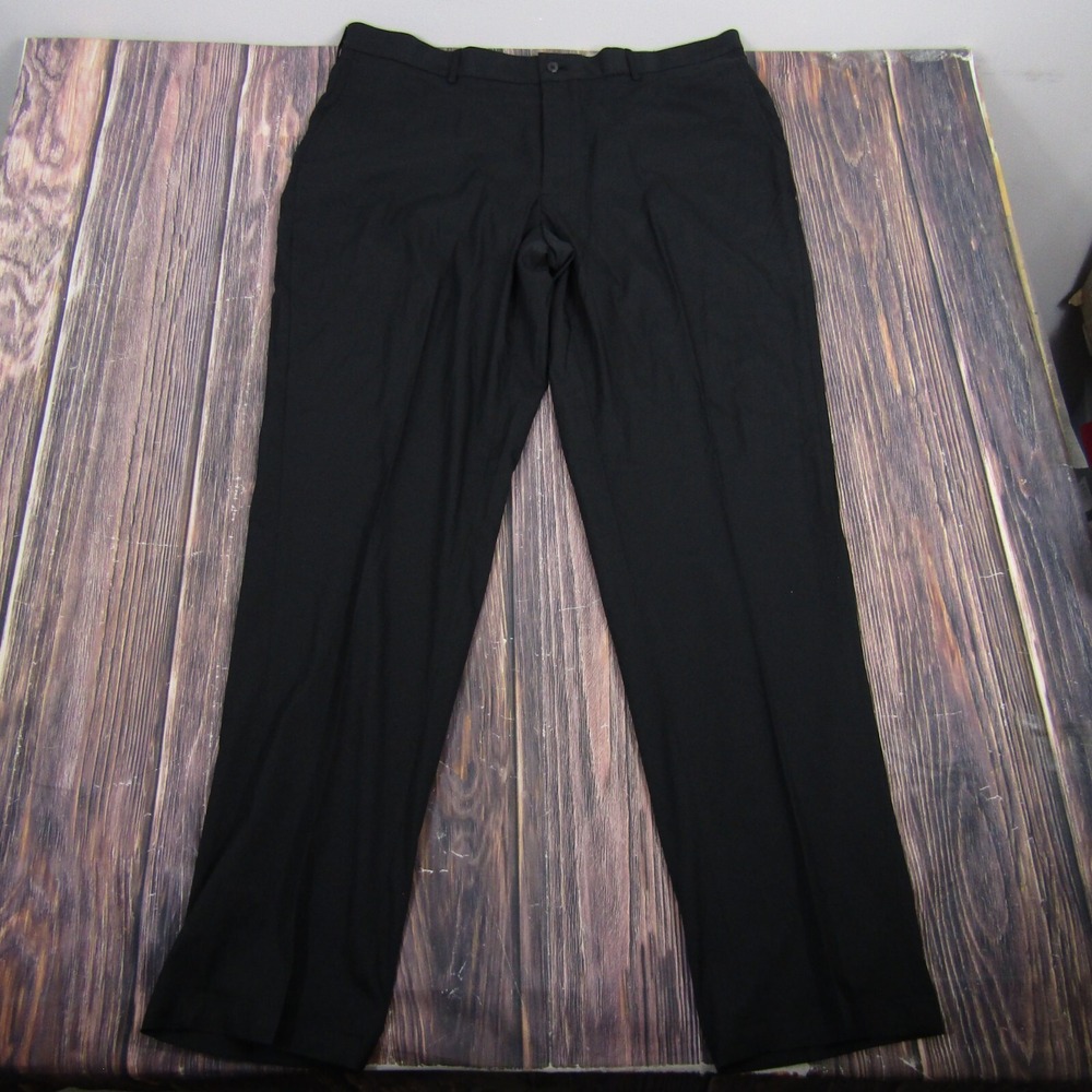 Walter Hagen NEW NWT Men Big Tall 42x36 Straight Fit Black Golf Pants Perfect 11